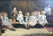 Max Liebermann Infants School in Amsterdam France oil painting artist